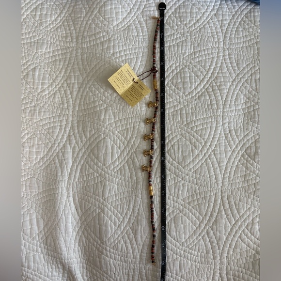 INC International Concepts Gold and beaded  Beaded Necklace INCA  NWT - Picture 8 of 8